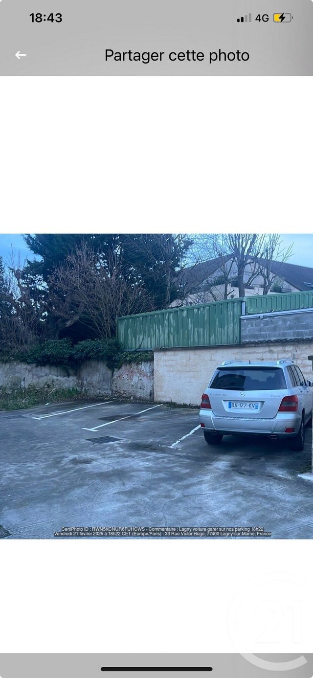 parking à vendre - 48.0 m2 - 77 - ILE-DE-FRANCE - Century 21 Victoire Immobilier