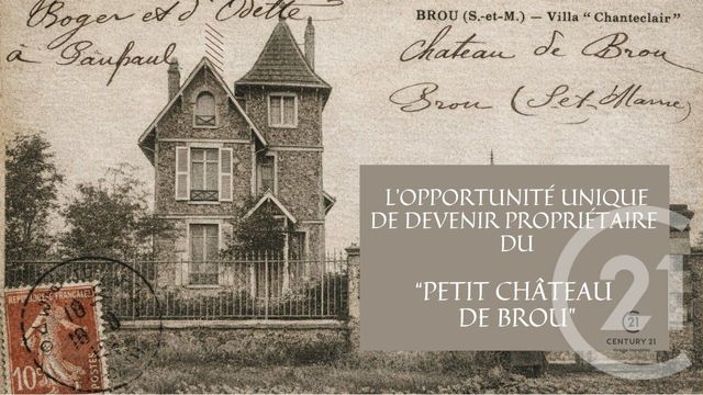 maison à vendre - 6 pièces - 110.0 m2 - BROU SUR CHANTEREINE - 77 - ILE-DE-FRANCE - Century 21 Victoire Immobilier